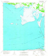 Heron Bay Alabama Historical topographic map, 1:24000 scale, 7.5 X 7.5 Minute, Year 1958
