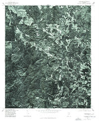 Hightower Alabama Historical topographic map, 1:24000 scale, 7.5 X 7.5 Minute, Year 1975