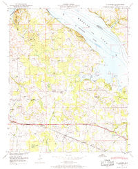 Hillsboro Alabama Historical topographic map, 1:24000 scale, 7.5 X 7.5 Minute, Year 1948