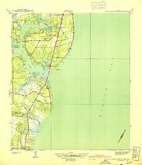 Hollingers Island Alabama Historical topographic map, 1:31680 scale, 7.5 X 7.5 Minute, Year 1940
