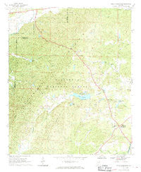 Hollis Crossroads Alabama Historical topographic map, 1:24000 scale, 7.5 X 7.5 Minute, Year 1967