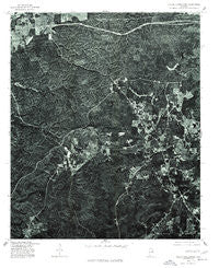 Hollis Crossroads Alabama Historical topographic map, 1:24000 scale, 7.5 X 7.5 Minute, Year 1975