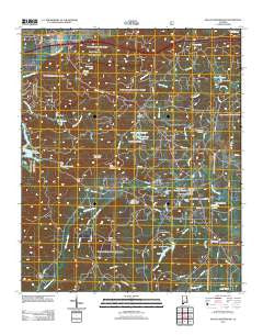 Hollis Crossroads Alabama Historical topographic map, 1:24000 scale, 7.5 X 7.5 Minute, Year 2011
