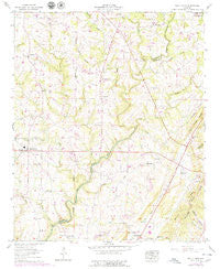 Holly Pond Alabama Historical topographic map, 1:24000 scale, 7.5 X 7.5 Minute, Year 1958