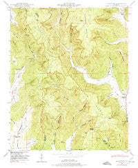 Hollytree Alabama Historical topographic map, 1:24000 scale, 7.5 X 7.5 Minute, Year 1948