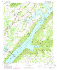 Hollywood Alabama Historical topographic map, 1:24000 scale, 7.5 X 7.5 Minute, Year 1947