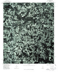 Hulaco Alabama Historical topographic map, 1:24000 scale, 7.5 X 7.5 Minute, Year 1975