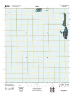 Isle aux Herbes Alabama Historical topographic map, 1:24000 scale, 7.5 X 7.5 Minute, Year 2011