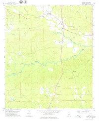 Jachin Alabama Historical topographic map, 1:24000 scale, 7.5 X 7.5 Minute, Year 1978