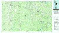 Jasper Alabama Historical topographic map, 1:100000 scale, 30 X 60 Minute, Year 1984