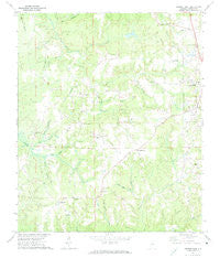 Jemison West Alabama Historical topographic map, 1:24000 scale, 7.5 X 7.5 Minute, Year 1971
