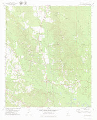 Kimbrough Alabama Historical topographic map, 1:24000 scale, 7.5 X 7.5 Minute, Year 1978