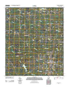 Lafayette Alabama Historical topographic map, 1:24000 scale, 7.5 X 7.5 Minute, Year 2011