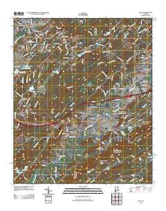 Leeds Alabama Historical topographic map, 1:24000 scale, 7.5 X 7.5 Minute, Year 2011