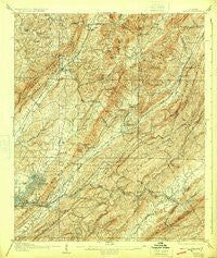 Leeds Alabama Historical topographic map, 1:62500 scale, 15 X 15 Minute, Year 1907