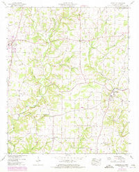 Lexington Alabama Historical topographic map, 1:24000 scale, 7.5 X 7.5 Minute, Year 1952