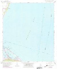 Little Dauphin Island Alabama Historical topographic map, 1:24000 scale, 7.5 X 7.5 Minute, Year 1958