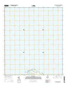 Little Point Clear Alabama Current topographic map, 1:24000 scale, 7.5 X 7.5 Minute, Year 2014
