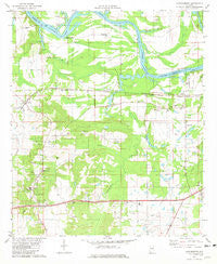 Lowndesboro Alabama Historical topographic map, 1:24000 scale, 7.5 X 7.5 Minute, Year 1981