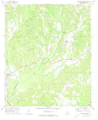 Maplesville East Alabama Historical topographic map, 1:24000 scale, 7.5 X 7.5 Minute, Year 1971