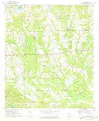 Marvyn Alabama Historical topographic map, 1:24000 scale, 7.5 X 7.5 Minute, Year 1971
