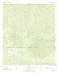 McEntyre Alabama Historical topographic map, 1:24000 scale, 7.5 X 7.5 Minute, Year 1978