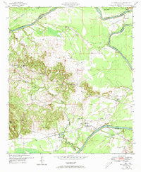 Mc Dowell Alabama Historical topographic map, 1:24000 scale, 7.5 X 7.5 Minute, Year 1948