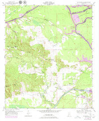 Mc Dowell Alabama Historical topographic map, 1:24000 scale, 7.5 X 7.5 Minute, Year 1948