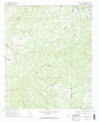 Mellow Valley Alabama Historical topographic map, 1:24000 scale, 7.5 X 7.5 Minute, Year 1969