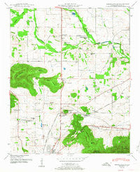 Meridianville Alabama Historical topographic map, 1:24000 scale, 7.5 X 7.5 Minute, Year 1951