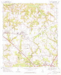 Midland City Alabama Historical topographic map, 1:24000 scale, 7.5 X 7.5 Minute, Year 1969
