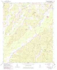 Millport NW Alabama Historical topographic map, 1:24000 scale, 7.5 X 7.5 Minute, Year 1967