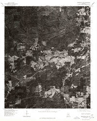 Montevallo SW Alabama Historical topographic map, 1:24000 scale, 7.5 X 7.5 Minute, Year 1975