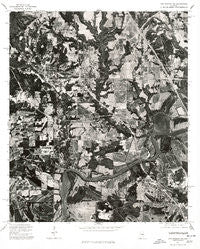 Montgomery NW Alabama Historical topographic map, 1:24000 scale, 7.5 X 7.5 Minute, Year 1975
