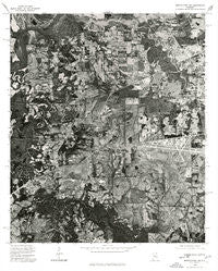 Montgomery SW Alabama Historical topographic map, 1:24000 scale, 7.5 X 7.5 Minute, Year 1975