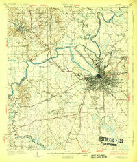Montgomery Alabama Historical topographic map, 1:62500 scale, 15 X 15 Minute, Year 1930