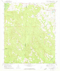 Moodys Crossroads Alabama Historical topographic map, 1:24000 scale, 7.5 X 7.5 Minute, Year 1971