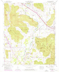 Moontown Alabama Historical topographic map, 1:24000 scale, 7.5 X 7.5 Minute, Year 1948