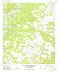 Moundville West Alabama Historical topographic map, 1:24000 scale, 7.5 X 7.5 Minute, Year 1980