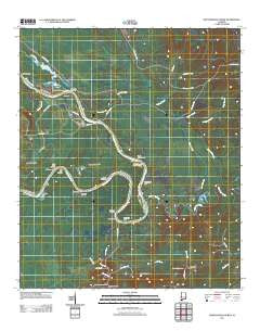 Myrtlewood North Alabama Historical topographic map, 1:24000 scale, 7.5 X 7.5 Minute, Year 2011