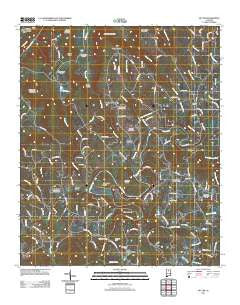 Nectar Alabama Historical topographic map, 1:24000 scale, 7.5 X 7.5 Minute, Year 2011