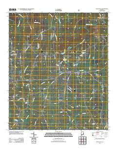 Notasulga Alabama Historical topographic map, 1:24000 scale, 7.5 X 7.5 Minute, Year 2011