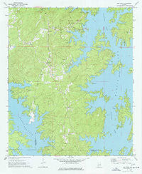 Our Town Alabama Historical topographic map, 1:24000 scale, 7.5 X 7.5 Minute, Year 1971