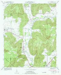 Paint Rock Alabama Historical topographic map, 1:24000 scale, 7.5 X 7.5 Minute, Year 1948