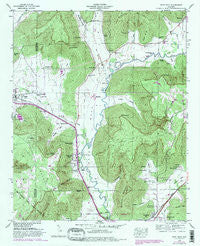 Paint Rock Alabama Historical topographic map, 1:24000 scale, 7.5 X 7.5 Minute, Year 1948