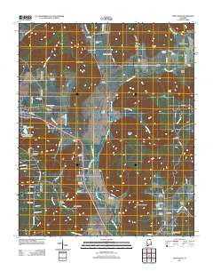 Paint Rock Alabama Historical topographic map, 1:24000 scale, 7.5 X 7.5 Minute, Year 2011
