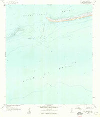 Petit Bois Pass Alabama Historical topographic map, 1:24000 scale, 7.5 X 7.5 Minute, Year 1958