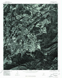 Piedmont Alabama Historical topographic map, 1:24000 scale, 7.5 X 7.5 Minute, Year 1975