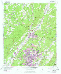 Pinson Alabama Historical topographic map, 1:24000 scale, 7.5 X 7.5 Minute, Year 1959