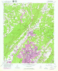 Pinson Alabama Historical topographic map, 1:24000 scale, 7.5 X 7.5 Minute, Year 1959